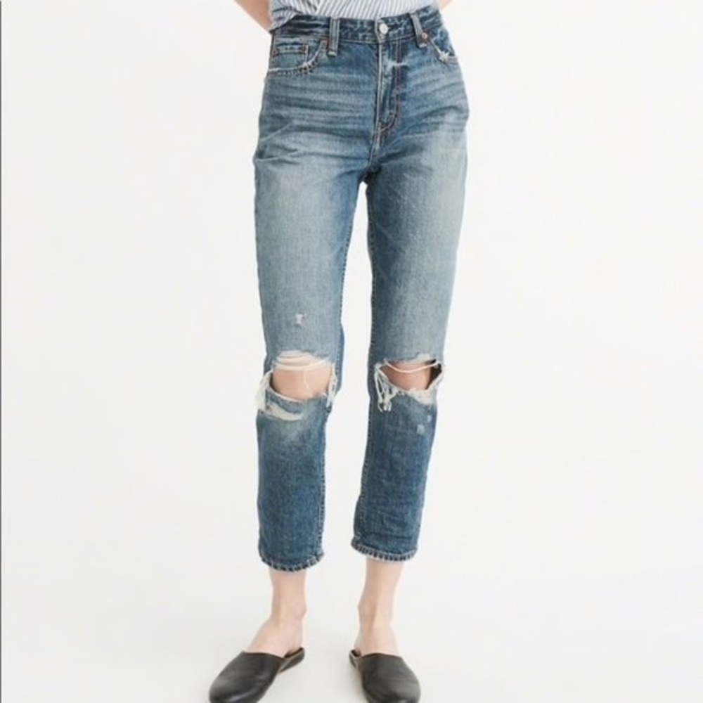 Abercrombie Annie Girlfriend Jeans